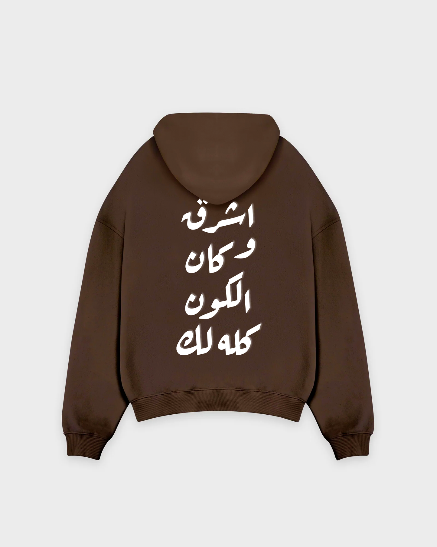 SHINE BROWN HOODIE