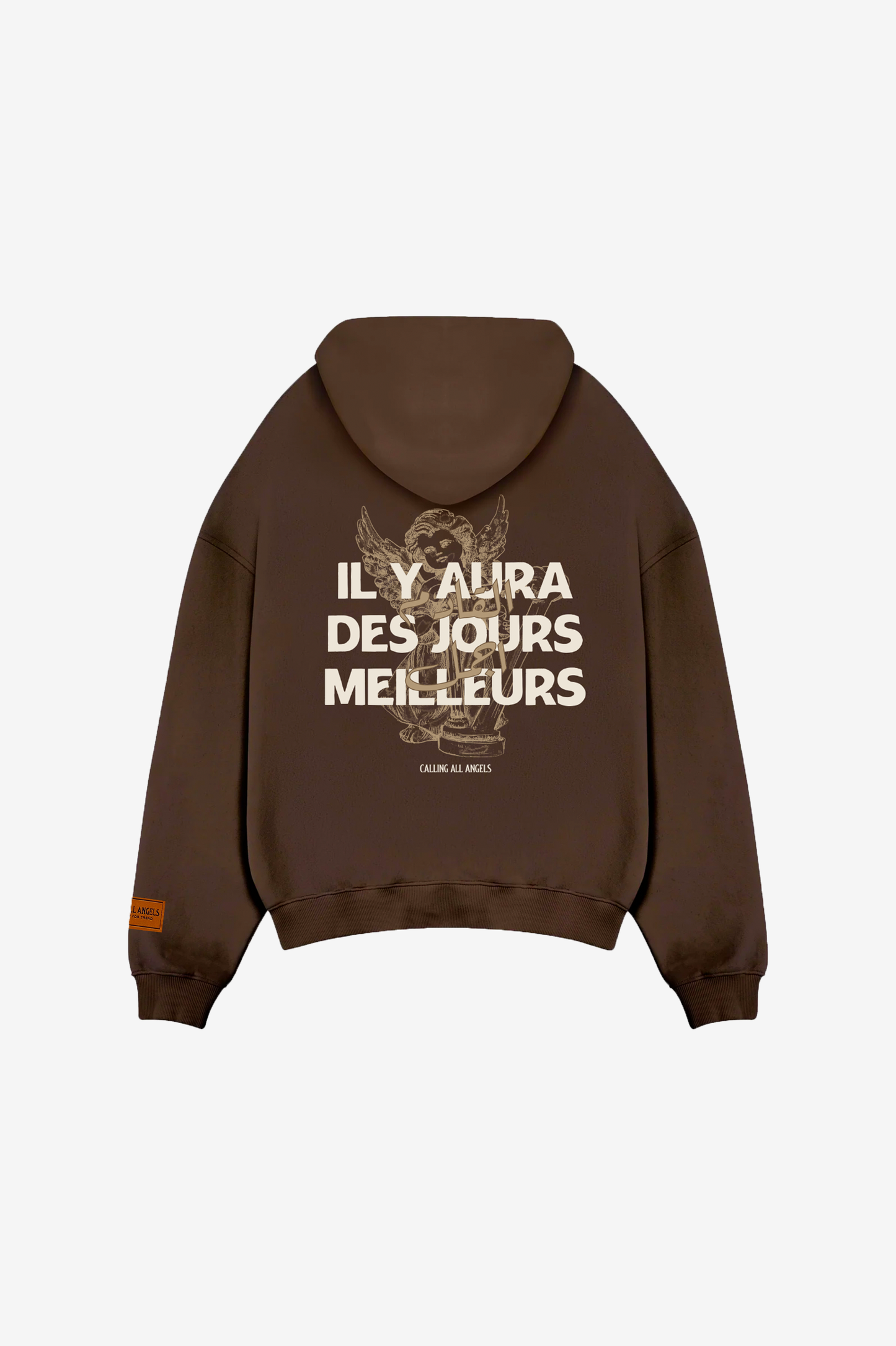 JOURS MEILLEURS BROWN HOODIE